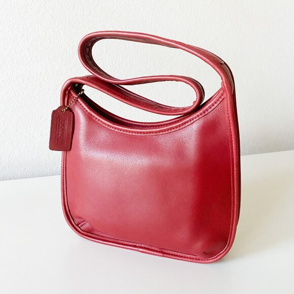 Coach Handbags - Vintage Coach Red Mini Ergo 9020 1997 EXCELLENT